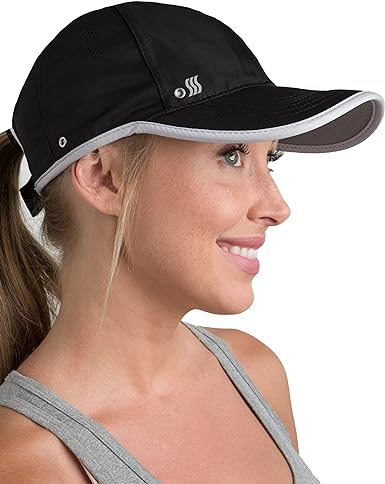 SAAKA Featherlight Sports Hat. Lightweight, Quick Drying. Running, Tennis & Golf Cap for Women & Girls